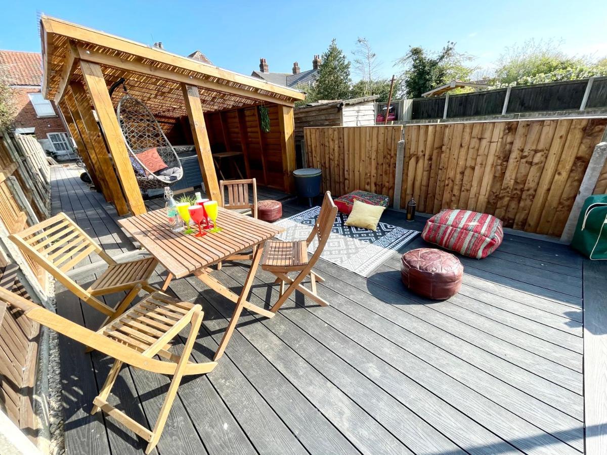 Coastal Terrace Dogs Welcome Optional Hot Tub Villa Sea Palling Eksteriør billede